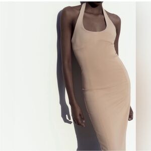 Zara halter dress